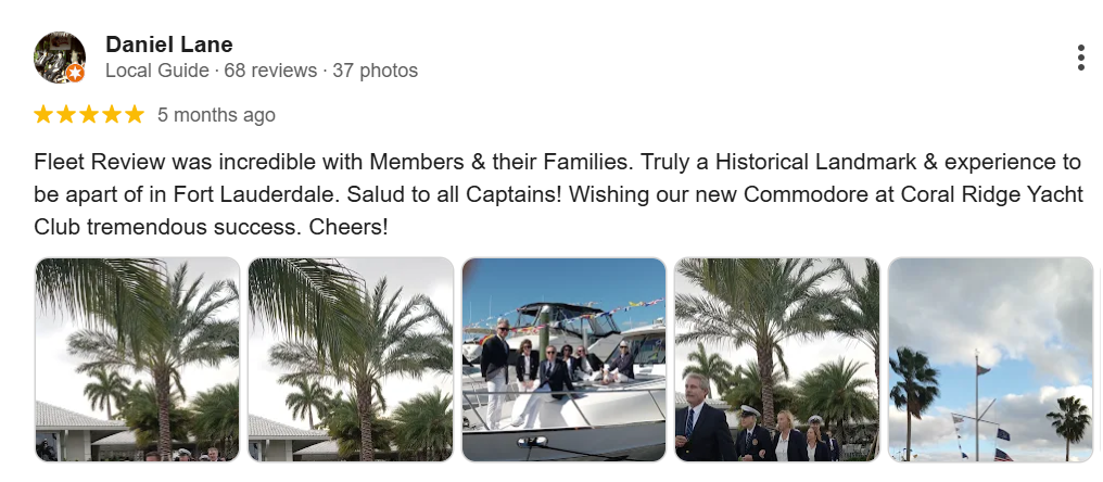 Coral Ridge Yacht Club reviews