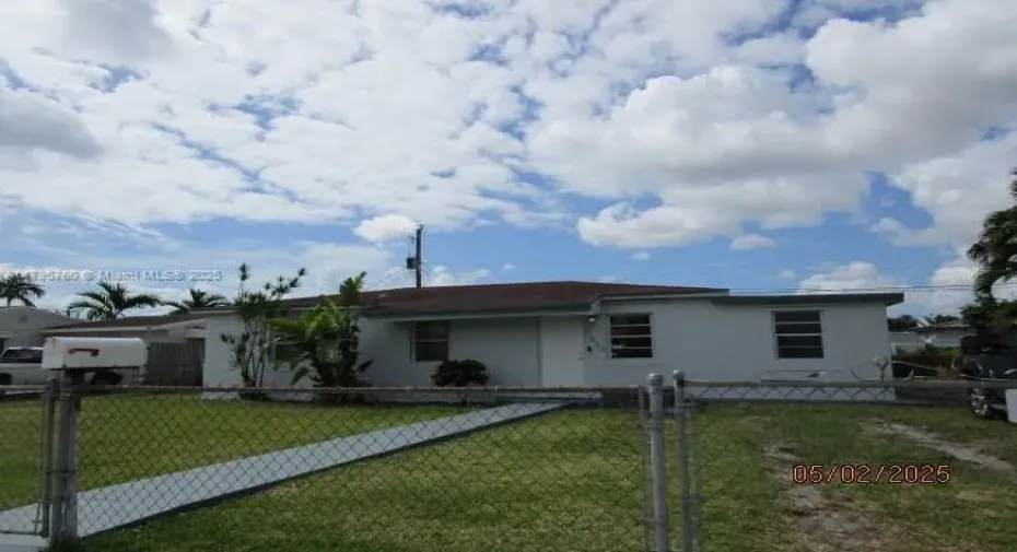 Front of the house