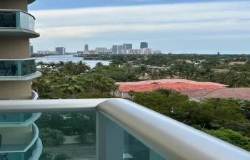 view from the balcony