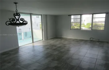 Dining and living room together