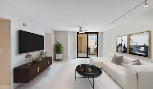 Virtually Staged Living Area