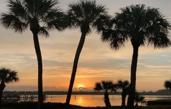 View of the Morning Sunrise