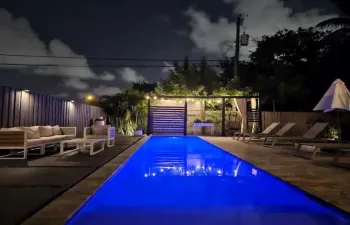 Beautiful lap pool