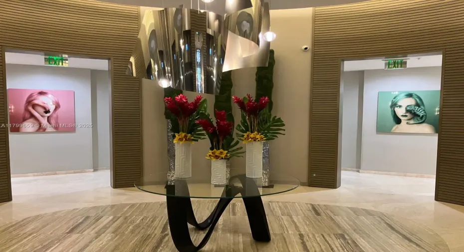 Flowers and art