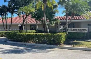 Complex entrance with pool, sauna, gym, rec room