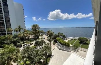 Water front views from every room