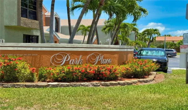 Entrance to community Park Place