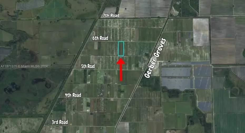 0 Road 6, 
LaBelle, FL 33935 - 19 acres in Gerber Groves