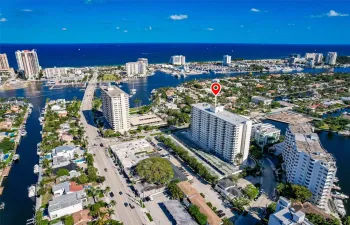 Great location at the Intracoastal and Ocean at Las Olas Blvd