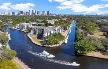 City Skyline and Canal View