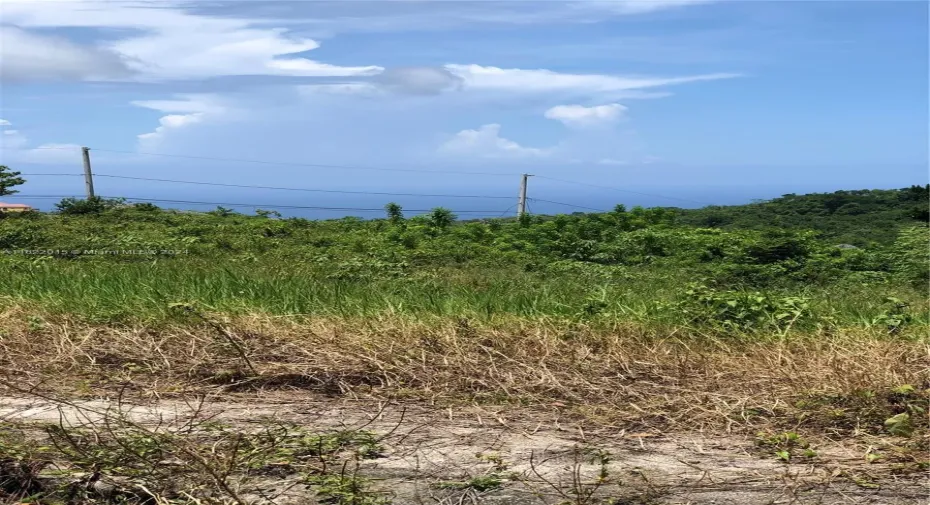 Lot 442 with Ocean view in background