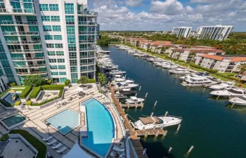 Pool and boardwalk