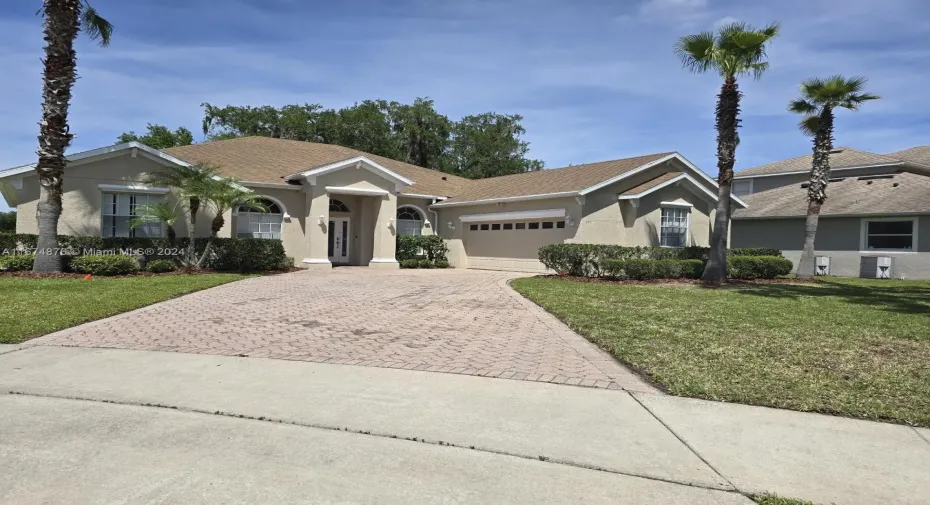 Front driveway