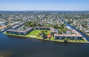 Waterfront 2 Bedroom / 2 Bath Condo in Palm Aire in Lighthouse Point with gorgeous green space and amenities