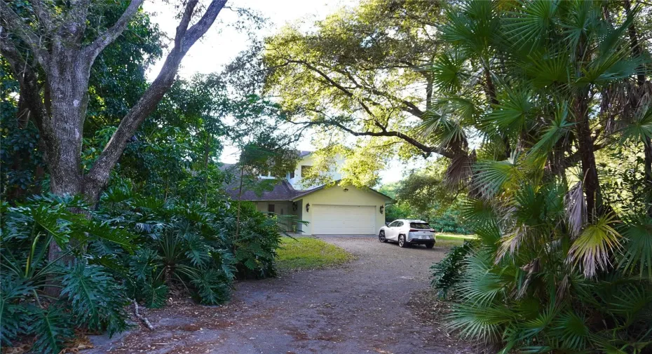 Property Extends West (to the Right) past Pond.