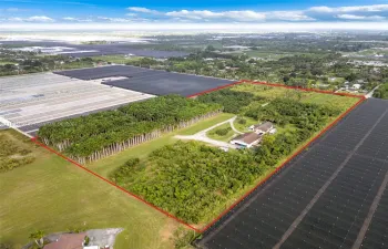 RUNWAY VIEW OF THE ALMOST 20 ACRE'S