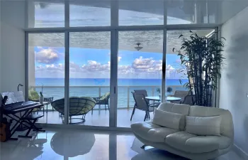 Ocean View from Living Room