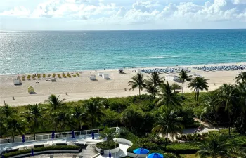 Spectacular Ocean views, you can see  the cruise ships sailing