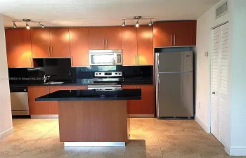 Fully Equipped European Style Kitchen with Island