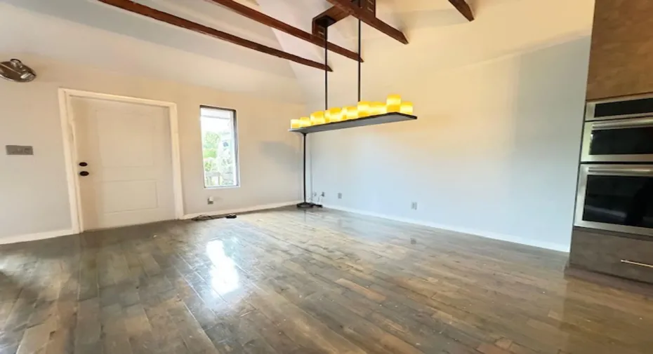 Front Door entrance to Living/Dining Area