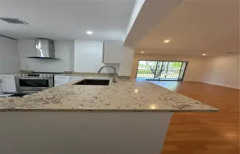 Kitchen, Living Room