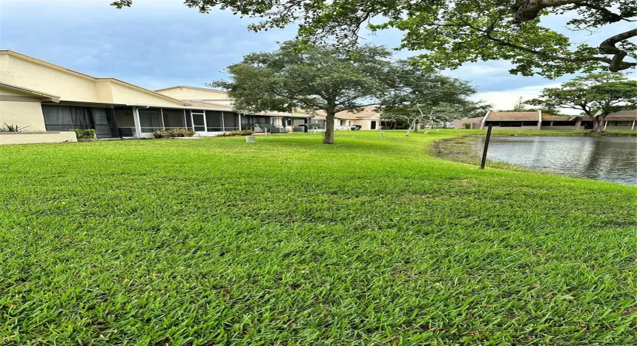 Back of Property leading to the Lake