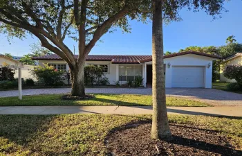 Front of Home with New Impact Door