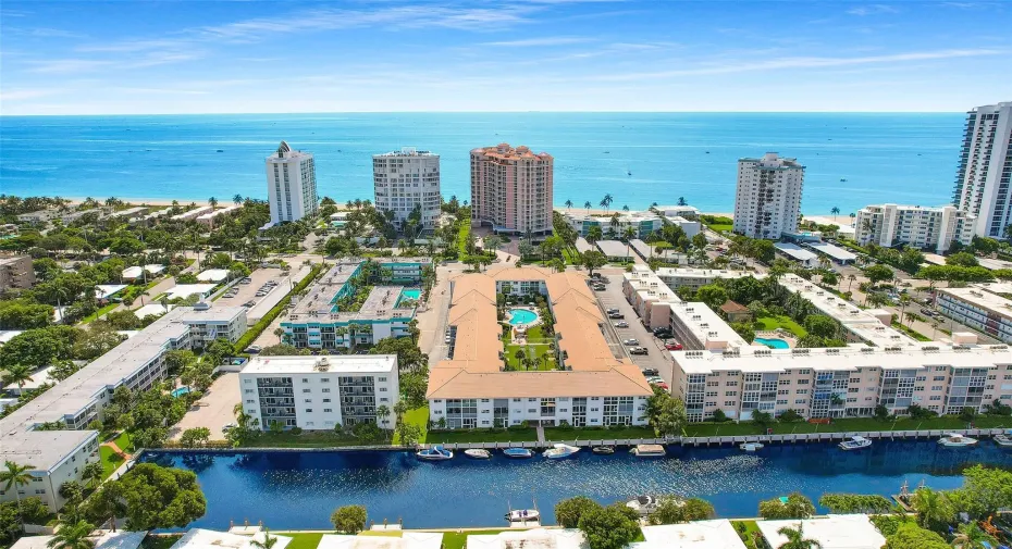 JUST LISTED!!.. A BEACH & BOAT LOVERS DREAM!!.. A PRIVATE DEEDED BEACH ACCESS ACROSS THE STREET & NEW BOAT DOCK TO LIVE THE LIFESYTLE OF LAUDERDALE BY THE SEA. THIS HIGHLY DEMANDED 2 BEDROOM 2 BATH UNIT FEATURES THE PERFECT LOCATION IN A WELL MANAGED COMPLEX WITH ALL CERTIFICATIONS COMPLETED. THE UNIT IS COMPLETELY REMODELED AND MOVE IN READY. IT OFFERS AN EAT IN CUSTOM KITCHEN, HIGH END FINISHES, HIGH IMPACT DOORS, WINDOWS, NEW AC & HWH AS WELL AS A COZY SUNROOM WITH MURPHY BED OFFERING RELAXING SUNSETS!