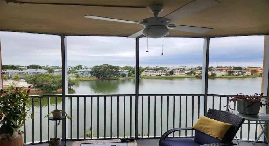 Lake View from the Balcony