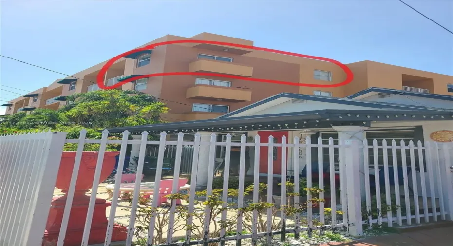 Front view of the Building