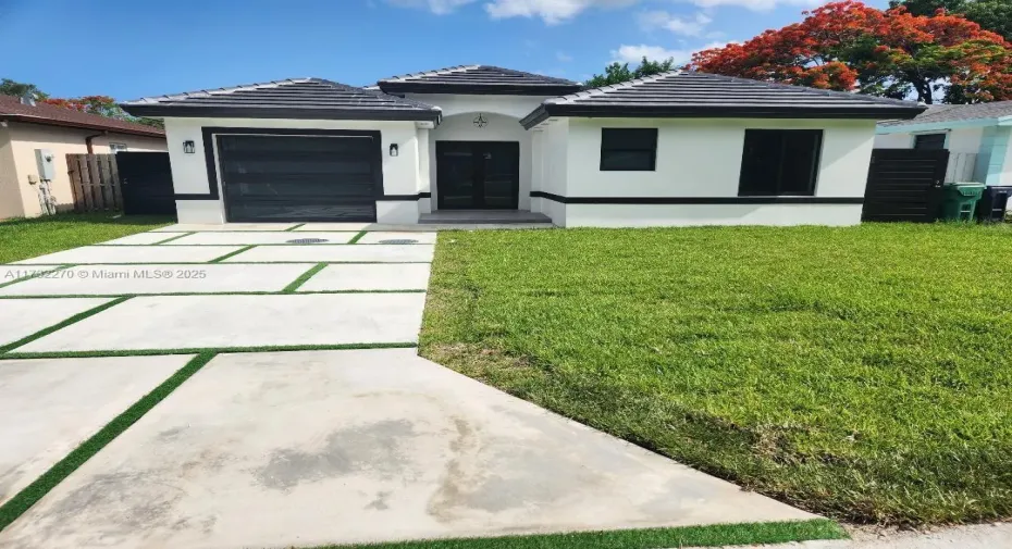 Front View of House