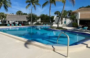 Sunrise Point sparkling pool.