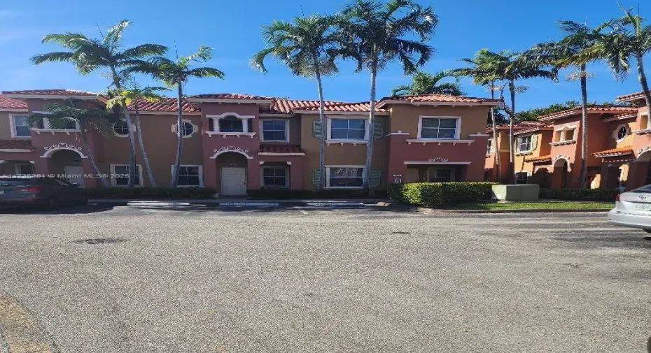 DRIVE UP TO UNIT WITH 2 PARKING SPOTS IN FRONT