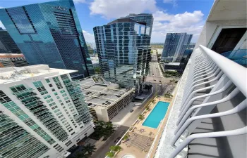 View From Balcony Biscayne Bay