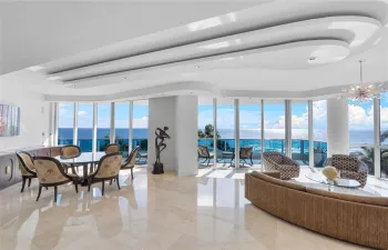 Open Living Space w/ Beautiful Ocean Views