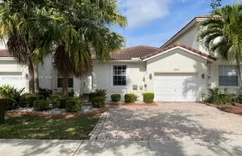 Front of the house facing south