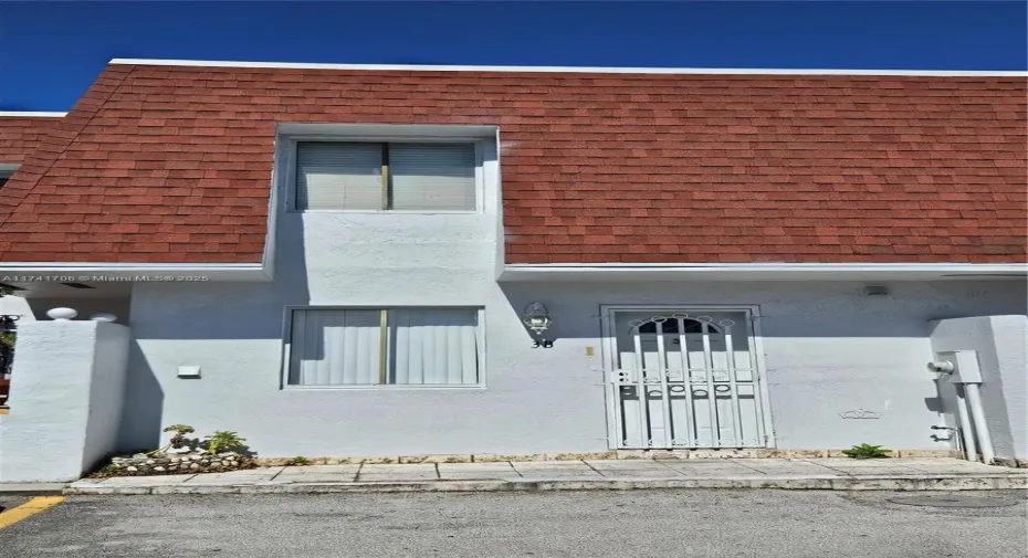 Front of the house