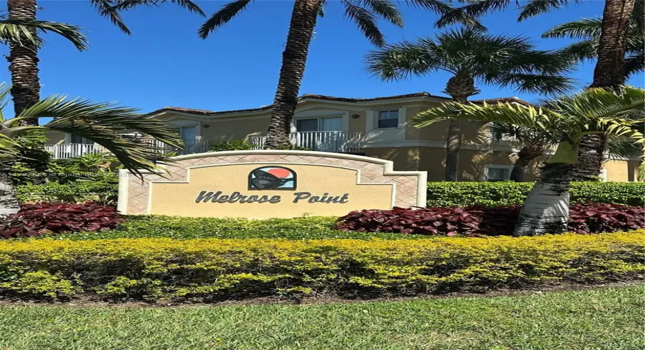 Sign at entrance.