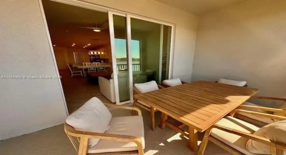 VIEW FROM BALCONY