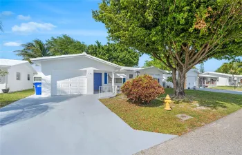 Larger two car driveway
