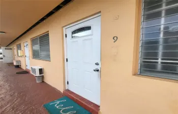 front entrance