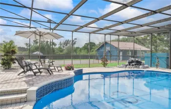 Views from the pool/back area