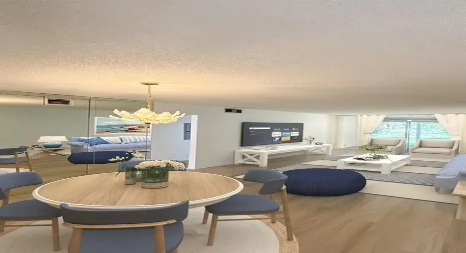 Virtually Staged,  Spacious living area