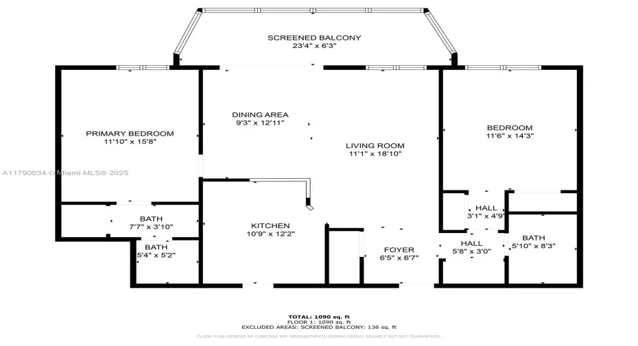 split bedroom layout is ideal for privacy