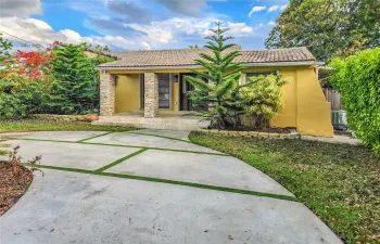 Driveway and Front