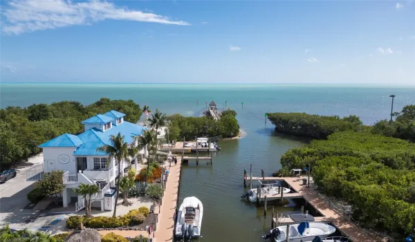 Aerial View of Marina