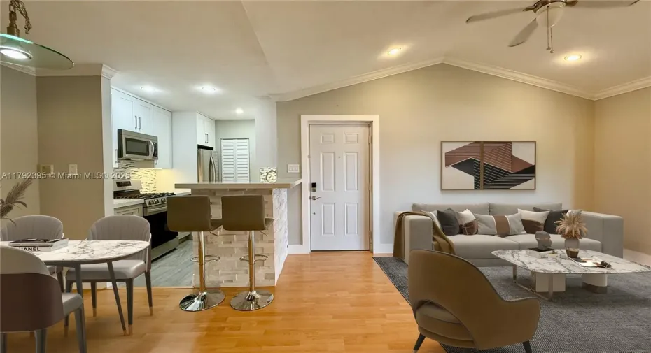 Virtual staging