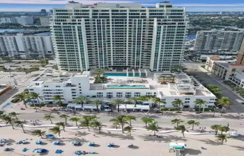 Las Olas Beach Club , luxurious oceanfront living in the heart of Fort Lauderdale Beach offering resort-like amenities, gorgeous sunrise to sunset views of the Atlantic Ocean, intracoastal, and city skyline of downtown Fort Lauderdale.