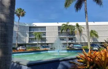 Front of the building