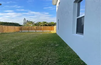 Side of the unit